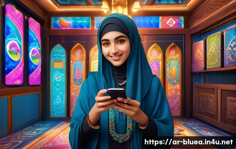 블루아카이브 뽑기 확률 분석 - A detailed scene of a strategic Blue Archive gacha pull event, featuring a young Arabic female playe...